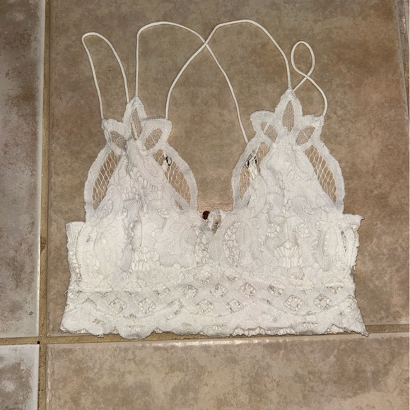 Free People Other - Free People White Lace Bandeau